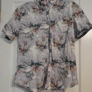 Ditch Plains Size Large Hawaiian Shirt